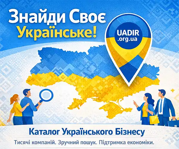 Український бізнес каталог логотип